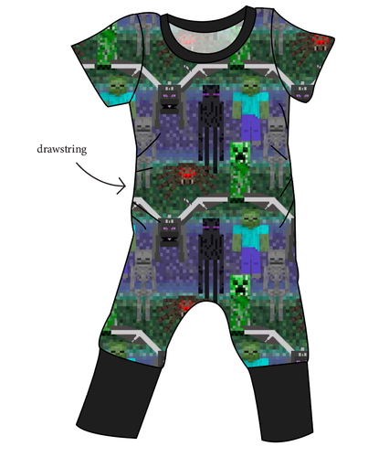 Night Blocks Grow With Me Pants And Shorts Romper