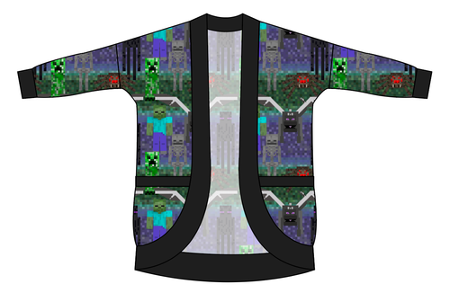 Night Blocks Ladies' Cocoon Cardigan
