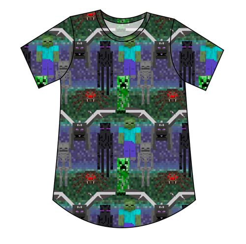 Night Blocks Kids' Relaxed Tee
