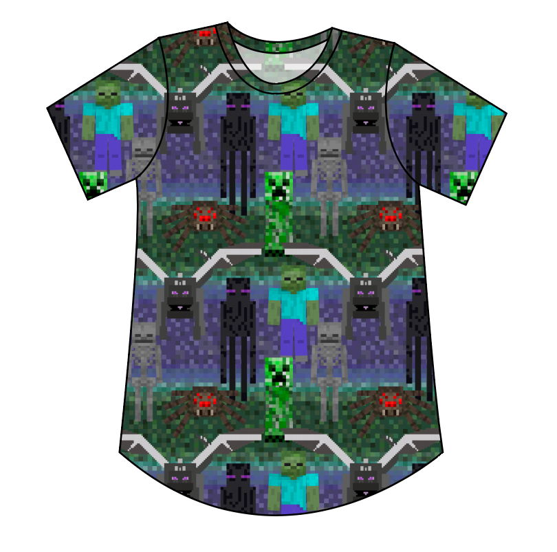 Night Blocks Ladies' Relaxed Tee