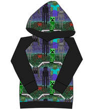 Load image into Gallery viewer, Night Blocks Ladies Hoodie