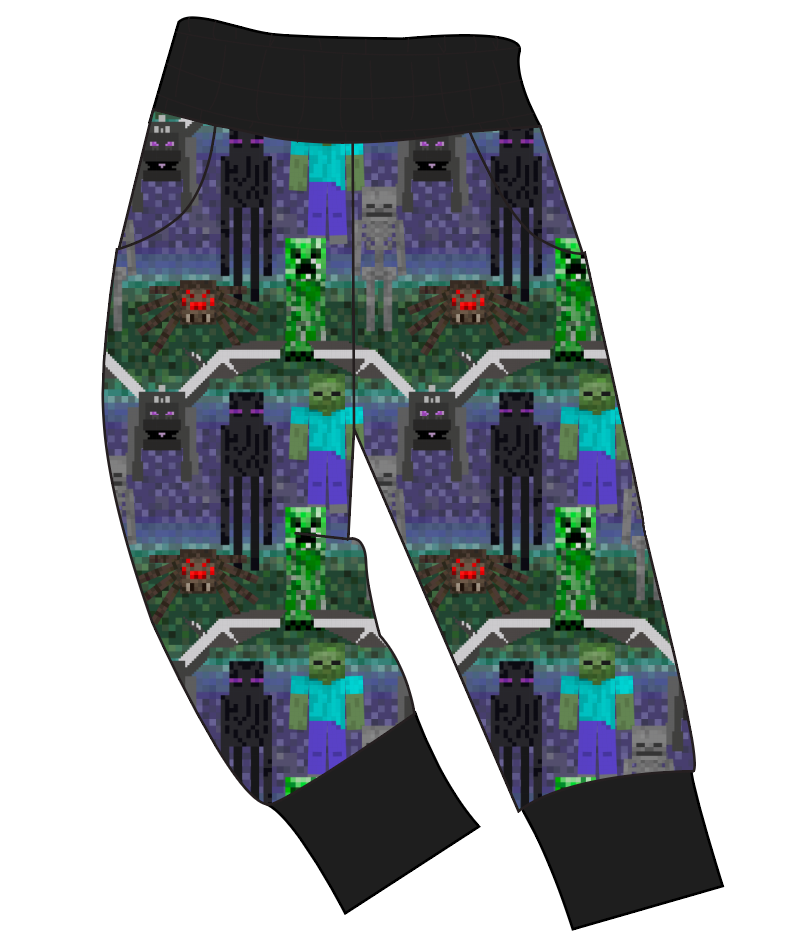 Night Blocks Mens' Joggers and Jogger Shorts