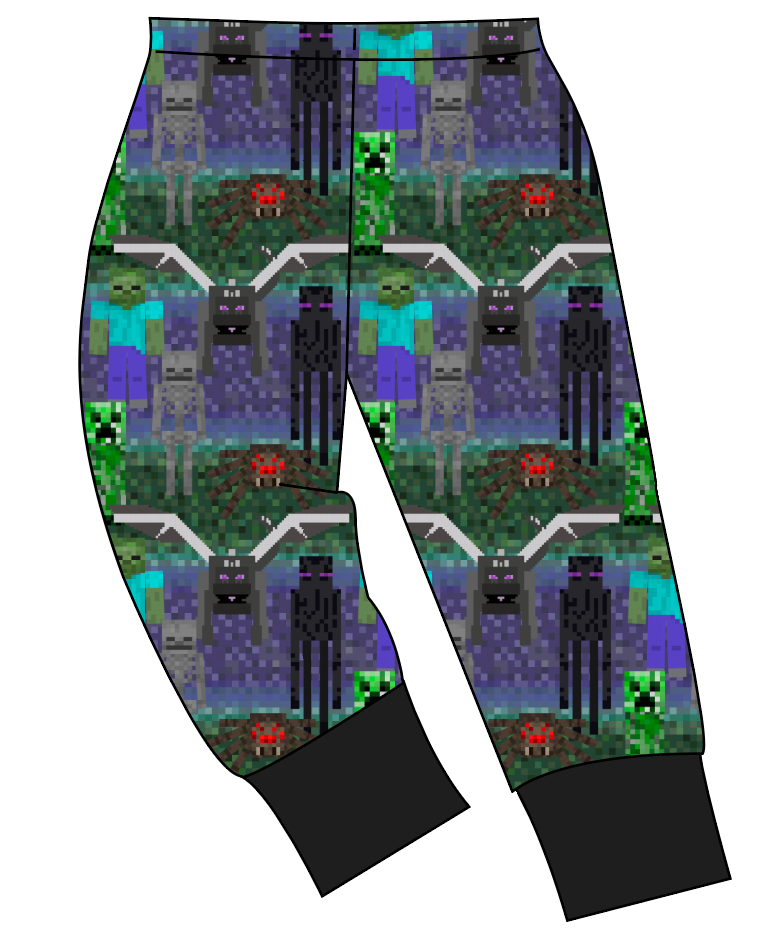Night Blocks Mens' Lounge Pants