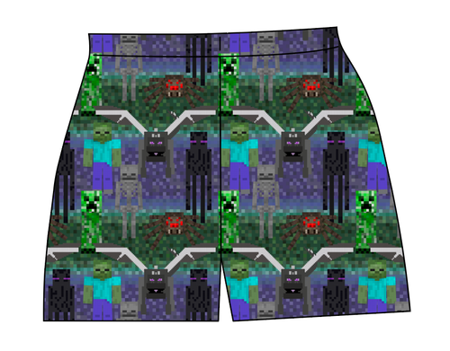 Night Blocks Ladies' Lounge Shorts