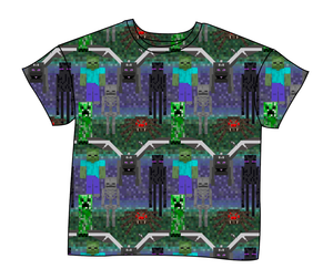 Night Blocks Ladies' Oversized Tee