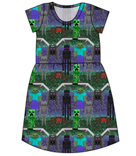 Load image into Gallery viewer, Night Blocks Ladies&#39; Play Dress