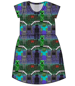 Night Blocks Ladies' Play Dress