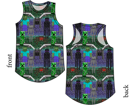 Night Blocks Ladies' Summer Tank
