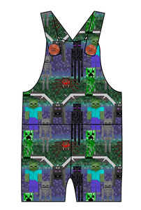 Night Blocks Overalls and Shortalls