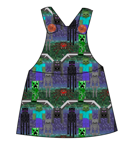 Night Blocks Skirt-Alls