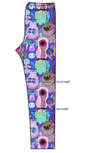Load image into Gallery viewer, Alien Friends Basic Leggings