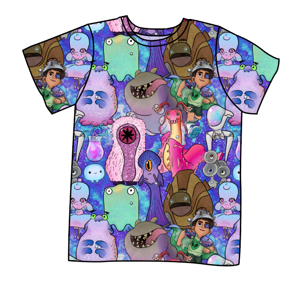 Alien Friends Basic Tee and Tank