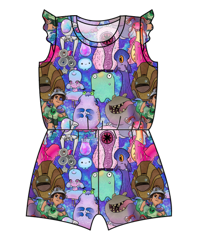 Alien Friends Ivy Summer Romper