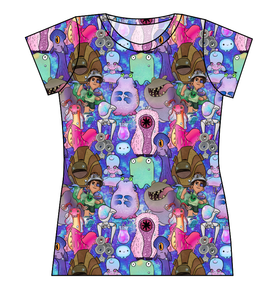 Alien Friends Ladies' Basic Tee