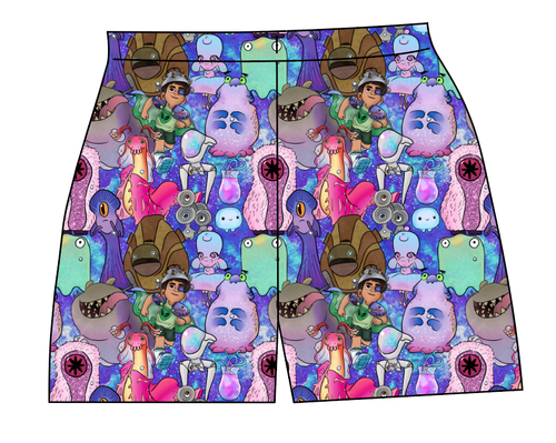 Alien Friends Ladies' Lounge Shorts