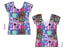 Load image into Gallery viewer, Alien Friends Ladies&#39; Low Back Ballerina Tee