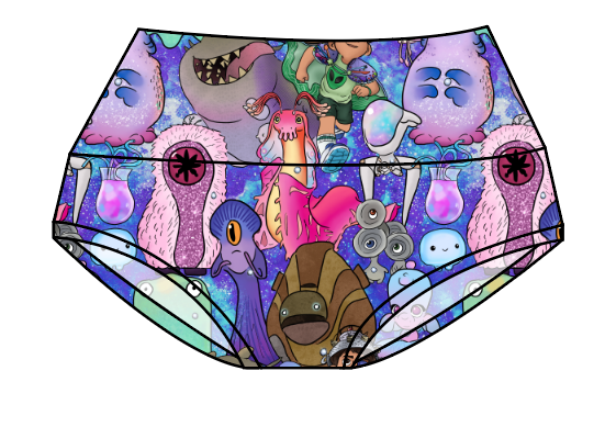 Alien Friends Ladies' Underwear