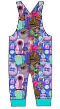 Load image into Gallery viewer, Alien Friends Overalls and Shortalls