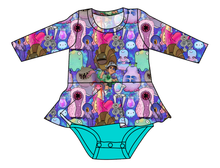 Load image into Gallery viewer, Alien Friends Peplum Top