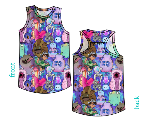 Alien Friends Summer Tank