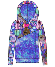 Load image into Gallery viewer, Alien Friends Ladies Hoodie