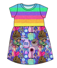 Load image into Gallery viewer, Alien Friends Play Dress