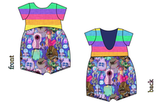 Load image into Gallery viewer, Alien Friends Low Back Romper and Bubble Romper