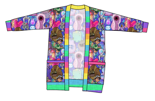 Alien Friends Ladies' Grandpa Cardigan