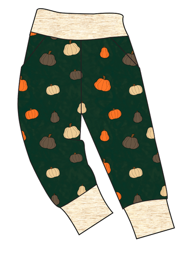 Pumpkins on Pine Basic Joggers And Jogger Shorts