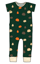 Load image into Gallery viewer, Pumpkins on Pine Emmett Pants And Shorts T-Shirt Romper