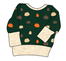 Load image into Gallery viewer, Pumpkins on Pine Grow With Me Hoodie (or Crewneck)
