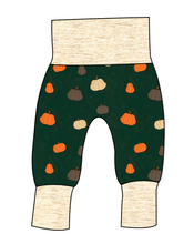 Load image into Gallery viewer, Pumpkins on Pine Grow With Me Pants And Shorts