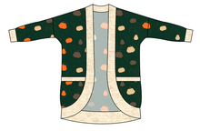 Load image into Gallery viewer, Pumpkins on Pine Kids Cocoon Cardigan