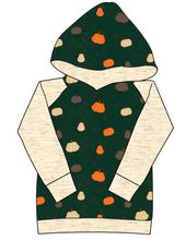 Load image into Gallery viewer, Pumpkins on Pine Ladies Hoodie