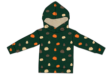 Load image into Gallery viewer, Pumpkins on Pine Ladies Oversized Hoodie