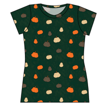 Load image into Gallery viewer, Pumpkins on Pine Ladies&#39; Basic Tee