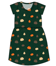 Load image into Gallery viewer, Pumpkins on Pine Ladies&#39; Play Dress