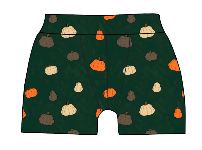Pumpkins on Pine Mens' Boxer Briefs