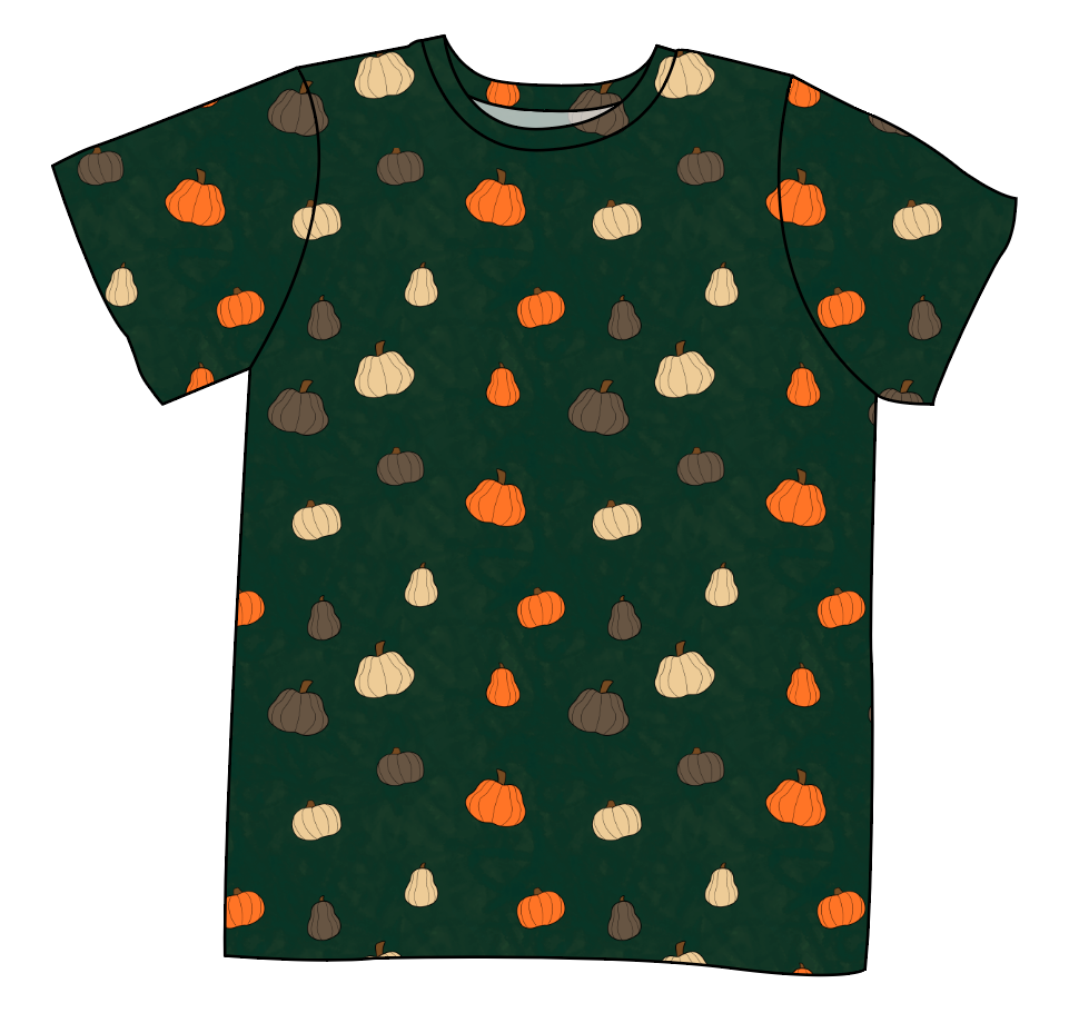 Pumpkins on Pine Mens' Tee