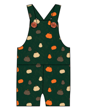 Load image into Gallery viewer, Pumpkins on Pine Overalls and Shortalls