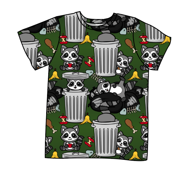 Trash Raccoons Basic Tee and Tank