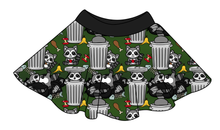 Load image into Gallery viewer, Trash Raccoons Circle Skirt