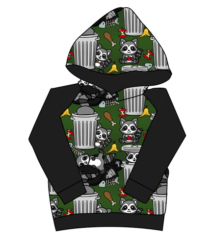 Trash Raccoons Classic Hoodie (or Crewneck)