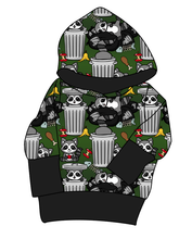Load image into Gallery viewer, Trash Raccoons Grow With Me Hoodie (or Crewneck)