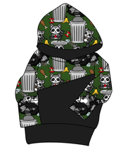 Load image into Gallery viewer, Trash Raccoons Grow With Me Hoodie (or Crewneck)