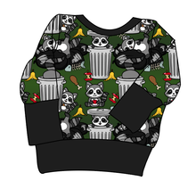 Load image into Gallery viewer, Trash Raccoons Grow With Me Hoodie (or Crewneck)
