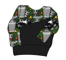Load image into Gallery viewer, Trash Raccoons Grow With Me Hoodie (or Crewneck)