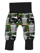 Load image into Gallery viewer, Trash Raccoons Grow With Me Pants And Shorts