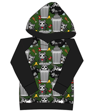 Load image into Gallery viewer, Trash Raccoons Ladies Hoodie