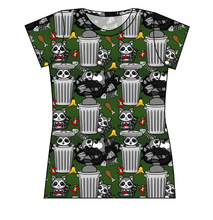 Load image into Gallery viewer, Trash Raccoons Ladies&#39; Basic Tee